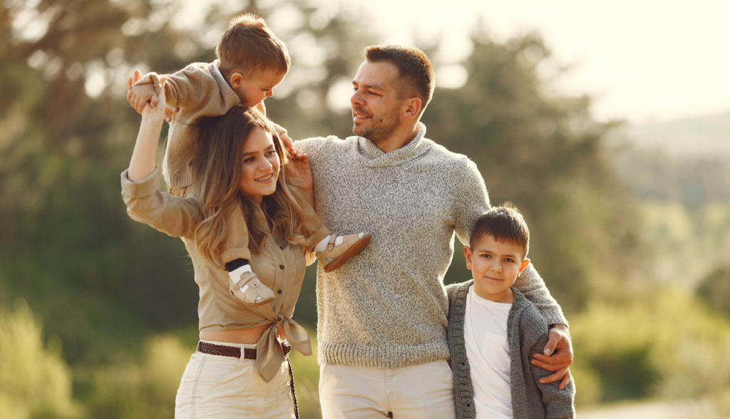 banner image of happy family