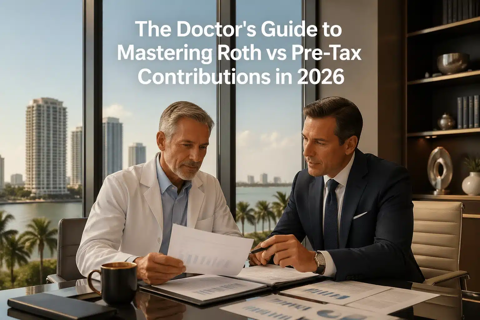 Roth vs Pre-Tax Contributions for Physicians in Weston, FL