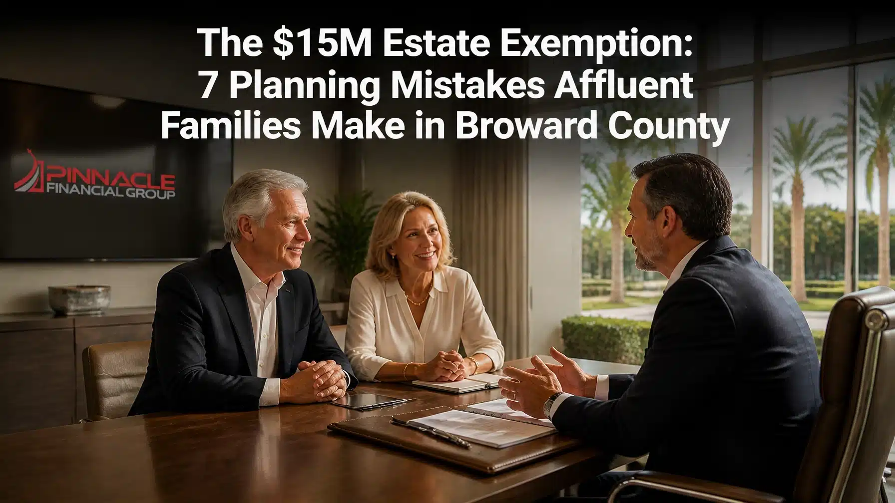 The $15M Estate Exemption: 7 Planning Mistakes Affluent Families Make in Broward County