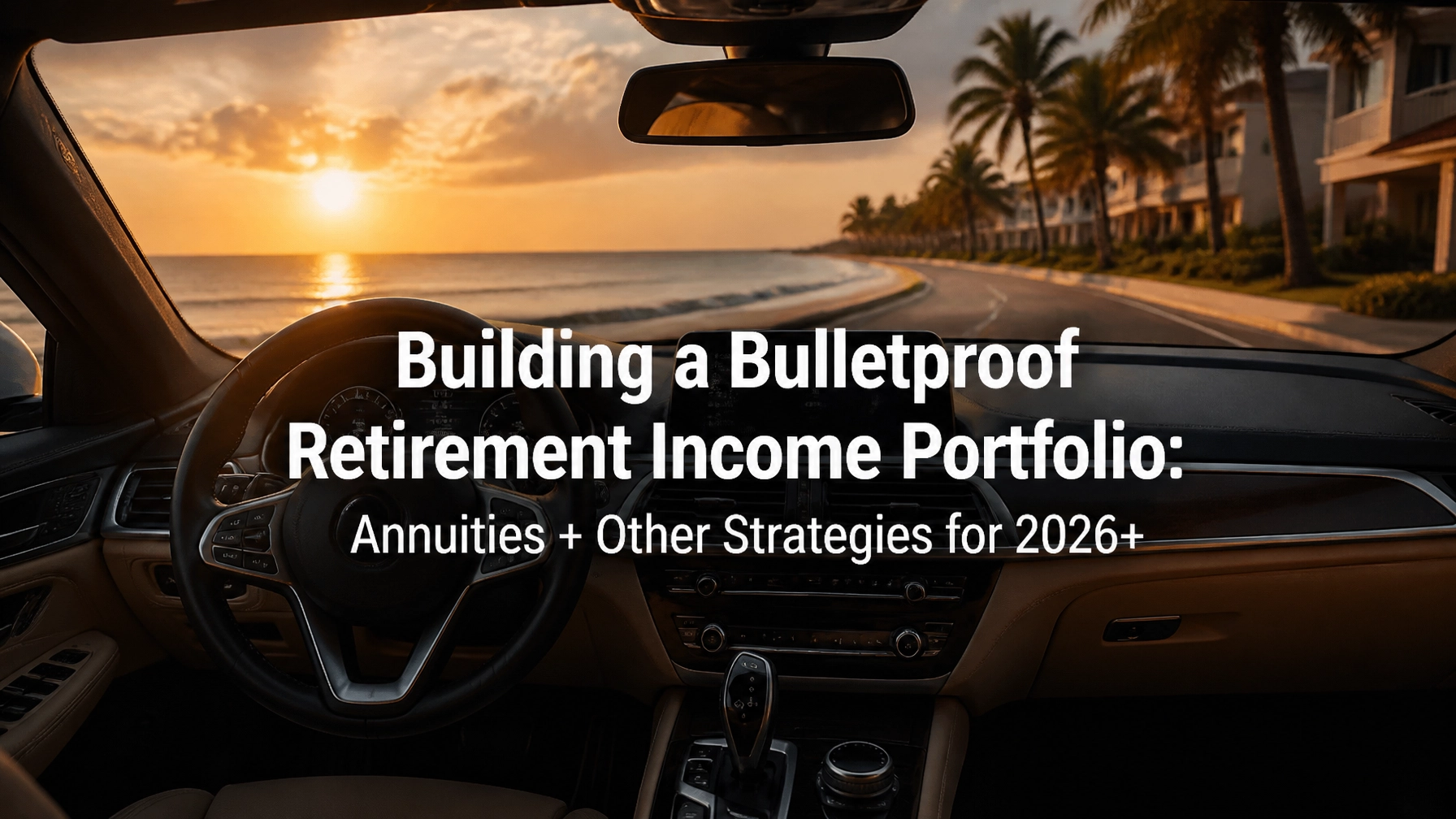 Building a Bulletproof Retirement Income Portfolio for High Net Worth Individuals in Weston, FL