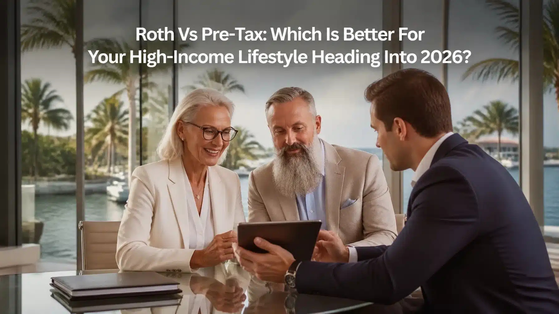 Roth vs. Pre-Tax for High-Income Professionals in Weston, FL