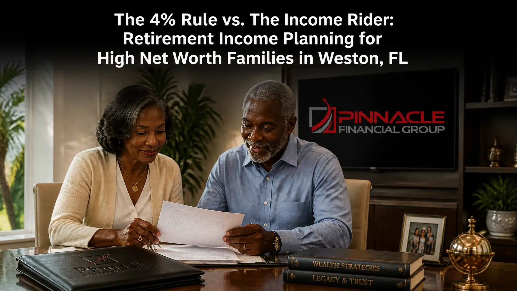 The 4% Rule vs. The Income Rider: Retirement Income Planning for High Net Worth Families in Weston, FL