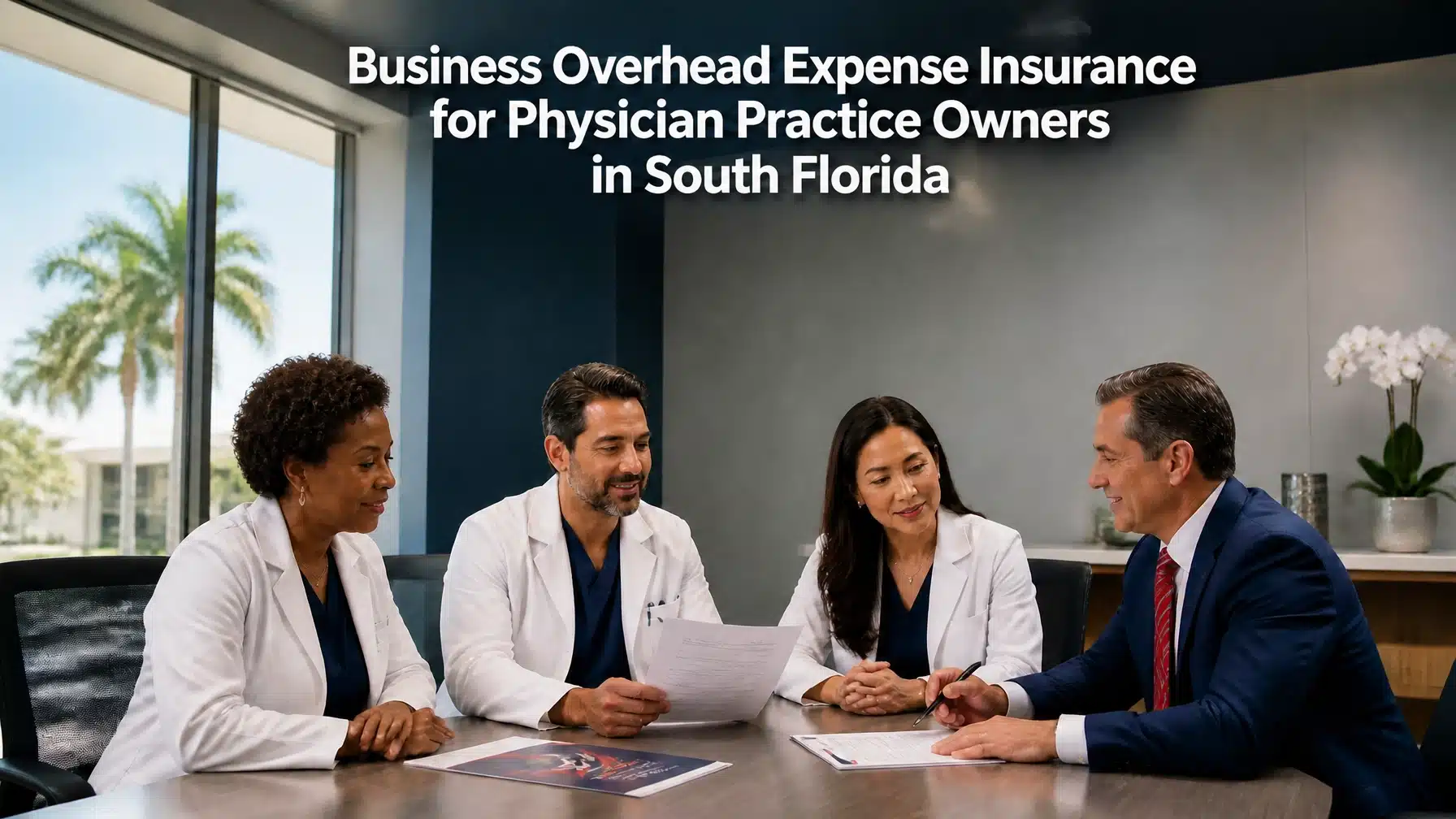 Business Overhead Expense Insurance for Physician Practice Owners in South Florida